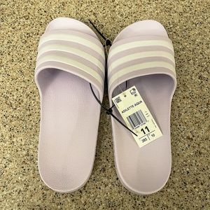 Adidas Adilette Aqua Slides Lavender